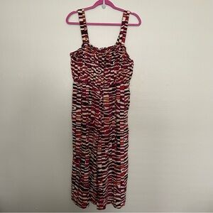 INC International Concepts Romper Women’s Size 1X Wide Leg Romper Sleeveless